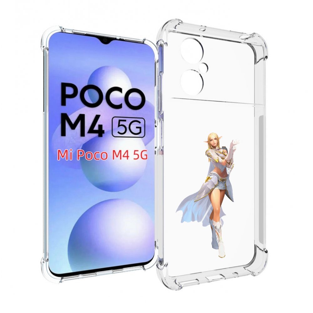 

Чехол MyPads lineage для Xiaomi Poco M4 5G, Прозрачный, Tocco