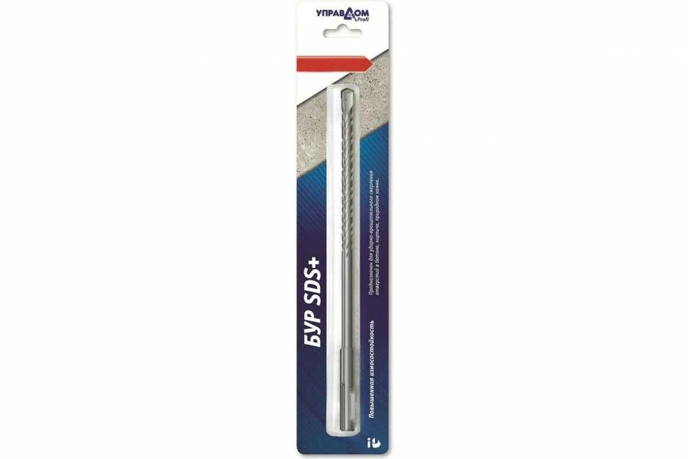 

Бур SDS-plus ПРОФИ 18х310/250 мм Управдом 12203-18-310 4100001004