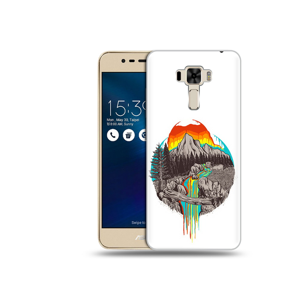 

Чехол MyPads Tocco для Asus ZenFone 3 Радужный водопад (PT40480.655.144), Прозрачный, Tocco