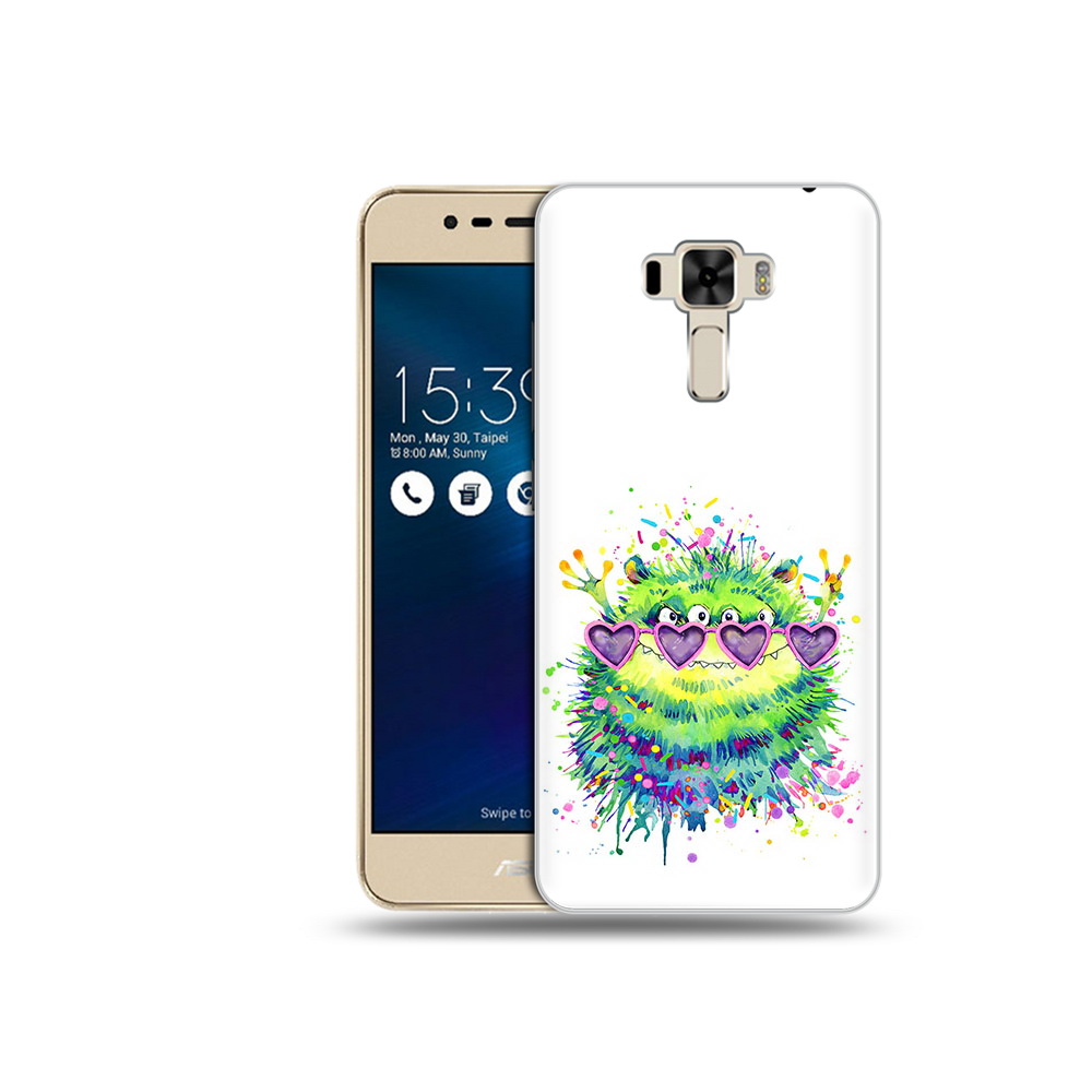 Чехол MyPads Tocco для Asus ZenFone 3 Пушистый персонаж (PT40480.655.142)