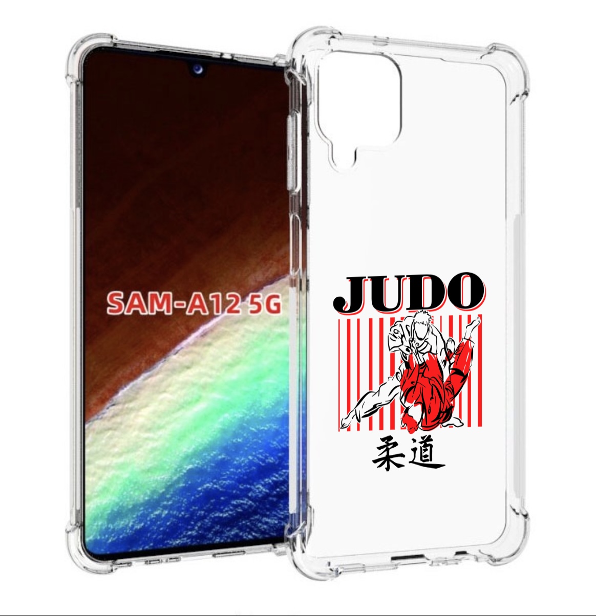 

Чехол MyPads Дзюдо для Samsung Galaxy A12 (SM-A125F) 2020/21/A12 Nacho SM-A127F, Прозрачный, Tocco