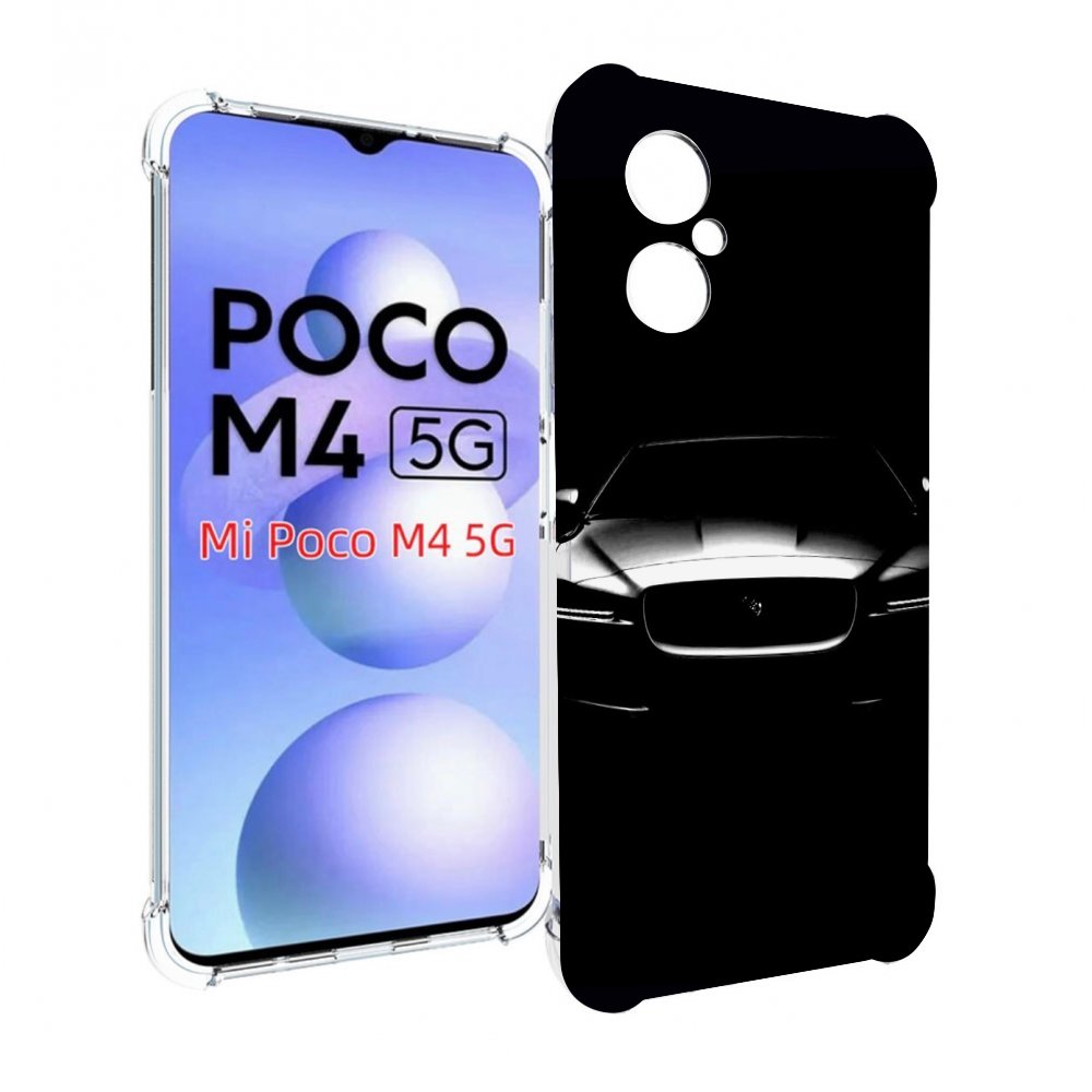 

Чехол Mypads Jaguar 1 Для Poco M4 5G, Прозрачный, Tocco