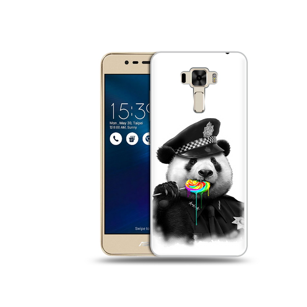 

Чехол MyPads Tocco для Asus ZenFone 3 Панда полиция (PT40480.655.130), Прозрачный, Tocco