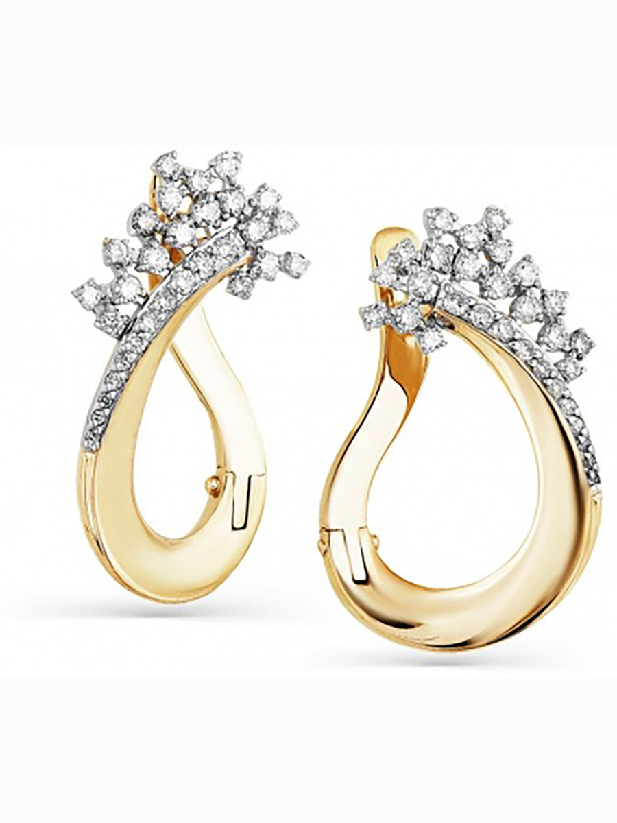 

Серьги из жёлтого золота с 60 бриллиантами Master Brilliant 2-307931-00-00, 2-307931-00-00