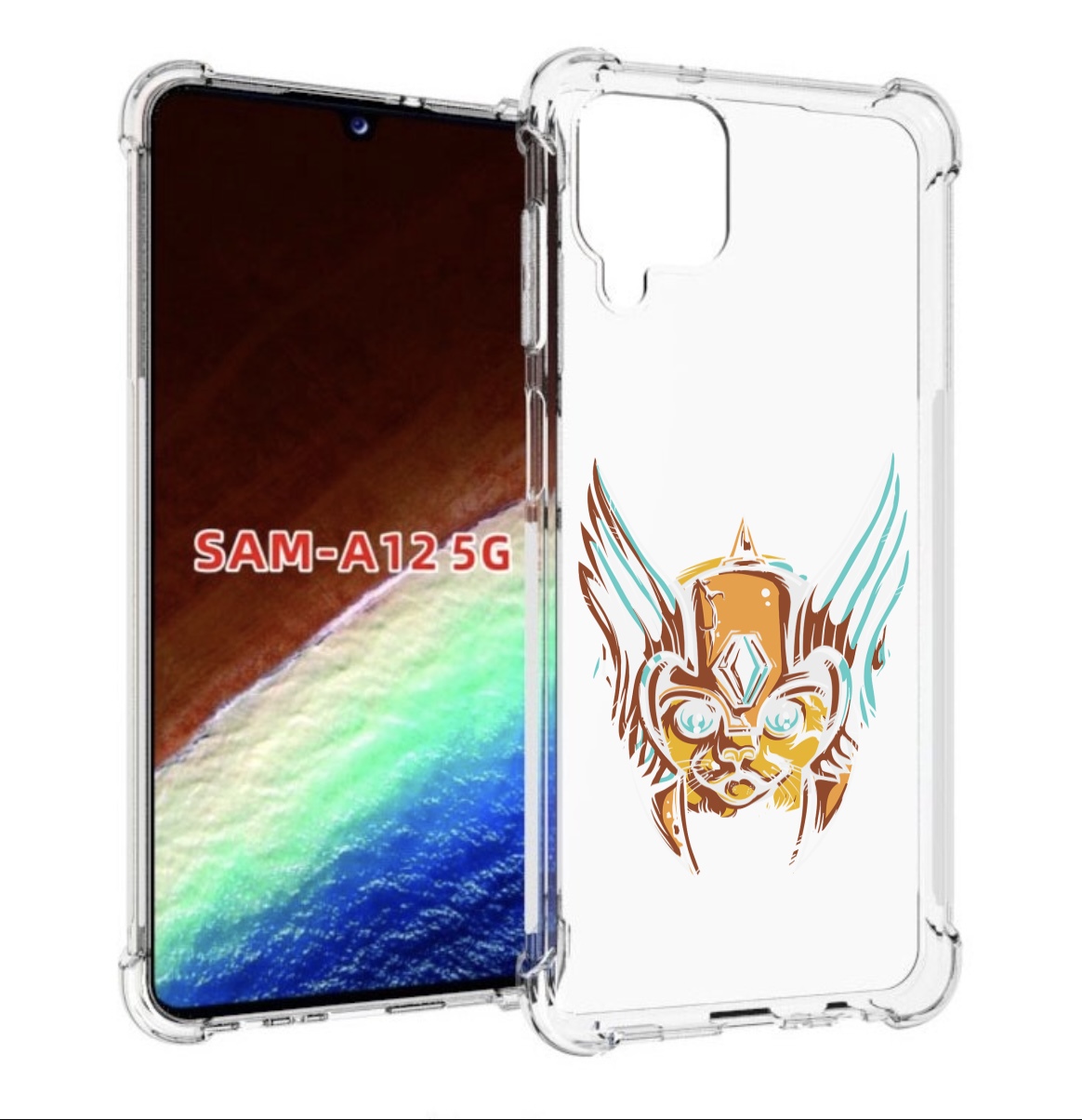 

Чехол MyPads тор абстракция для Samsung Galaxy A12 (SM-A125F) 2020/21/A12 Nacho SM-A127F, Прозрачный, Tocco