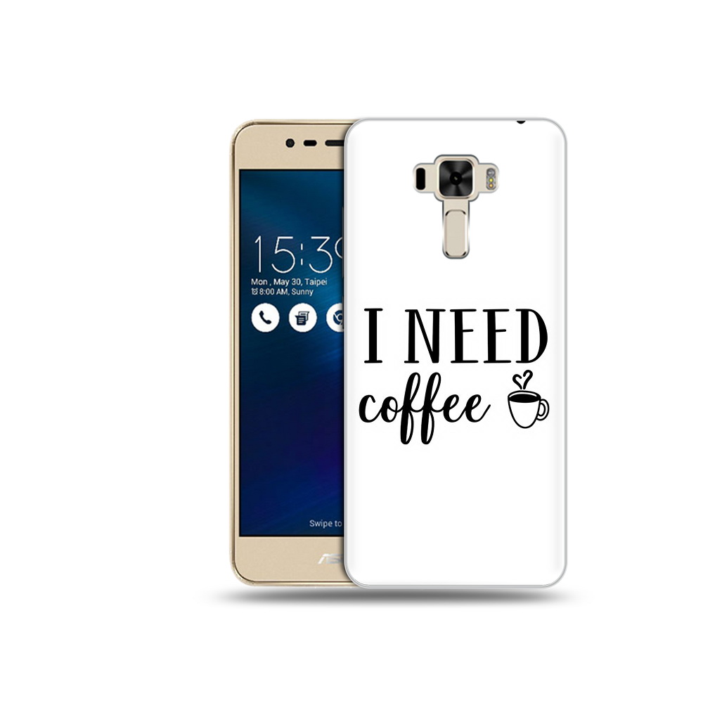 

Чехол MyPads Tocco для Asus ZenFone 3 Мне нужен кофе (PT40480.655.121), Прозрачный, Tocco