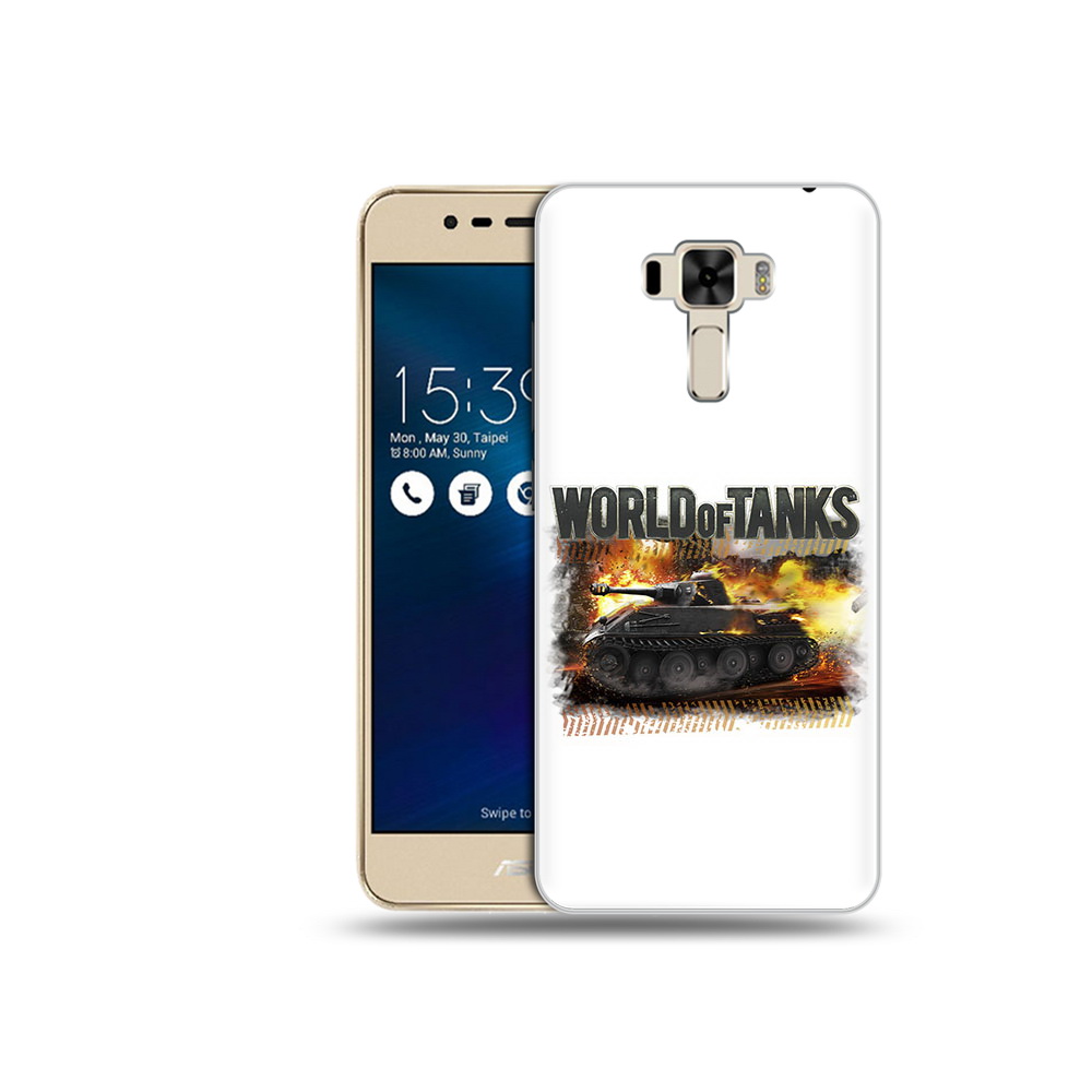 Чехол MyPads Tocco для Asus ZenFone 3 Мир танков-2 (PT40480.655.118)