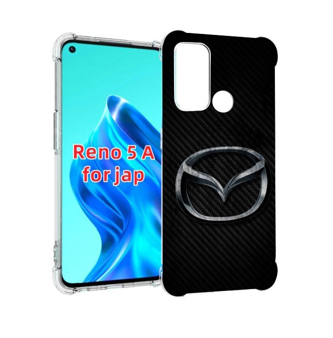 

Чехол MyPads mazda мазда 1 женский для Oppo Reno 5A, Прозрачный, Tocco