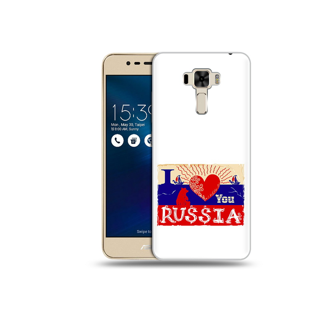 

Чехол MyPads Tocco для Asus ZenFone 3 Люблю Россию (PT40480.655.112), Прозрачный, Tocco