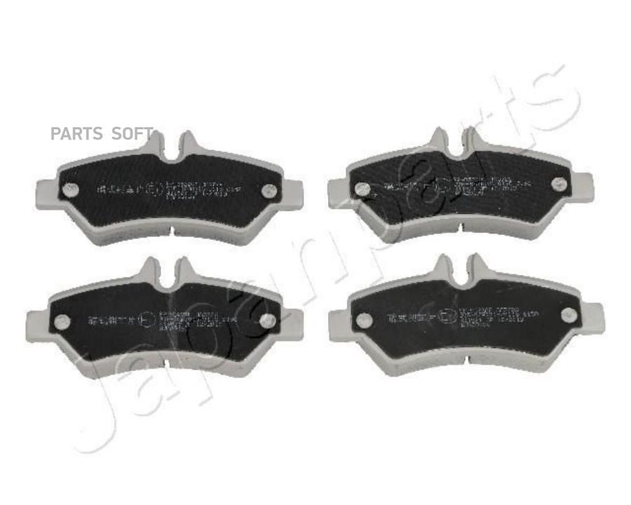 

Колодки тормозные MERCEDES SPRINTER 209-524 06-/VW CRAFTER 30-35/30-50 06- задн JAPANPARTS