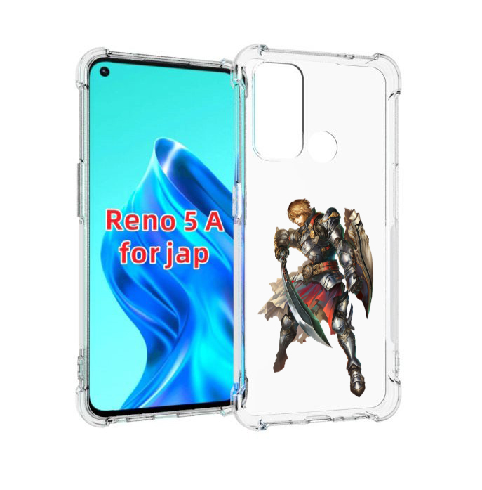 

Чехол MyPads lineage-2 для Oppo Reno 5A, Прозрачный, Tocco
