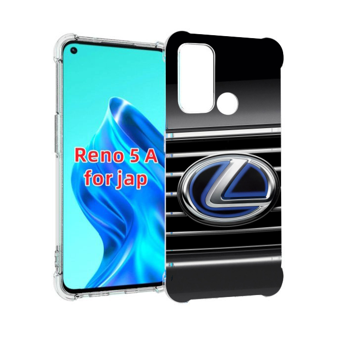 

Чехол MyPads lexus-лексус-2 для Oppo Reno 5A, Прозрачный, Tocco