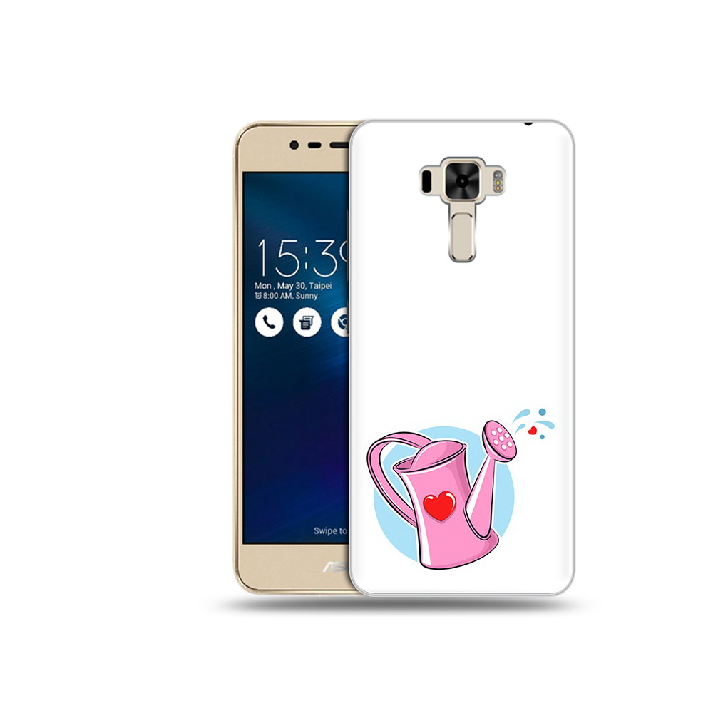 

Чехол MyPads Tocco для Asus ZenFone 3 Лейка любви 14 февраля (PT40480.655.103), Прозрачный, Tocco