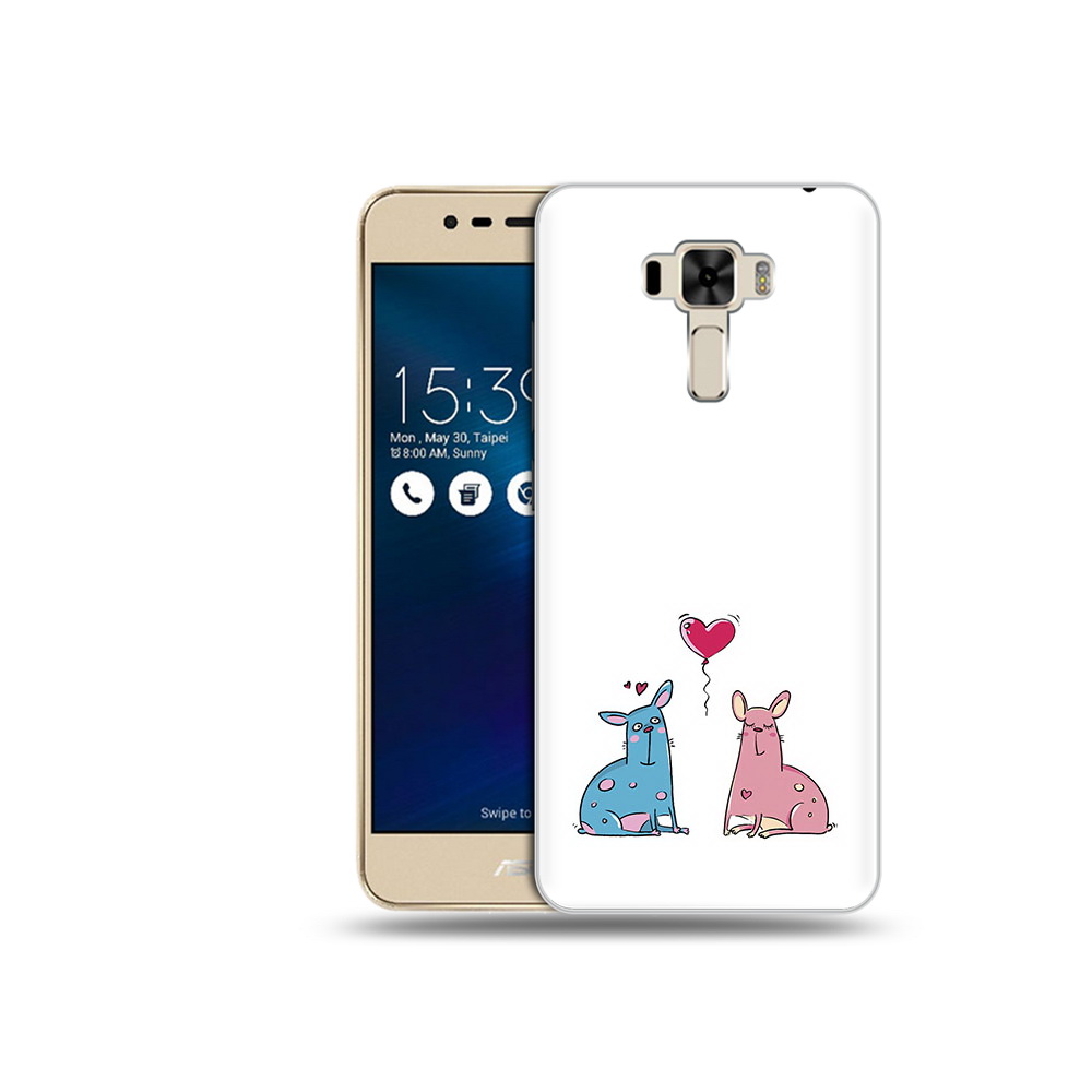 Чехол MyPads Tocco для Asus ZenFone 3 Лама любовь (PT40480.655.102)