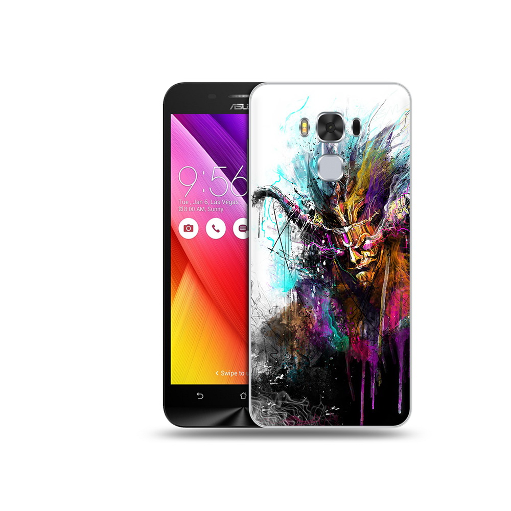 

Чехол MyPads Tocco для Asus ZenFone 3 яркий дьявол (PT49951.654.709), Прозрачный, Tocco