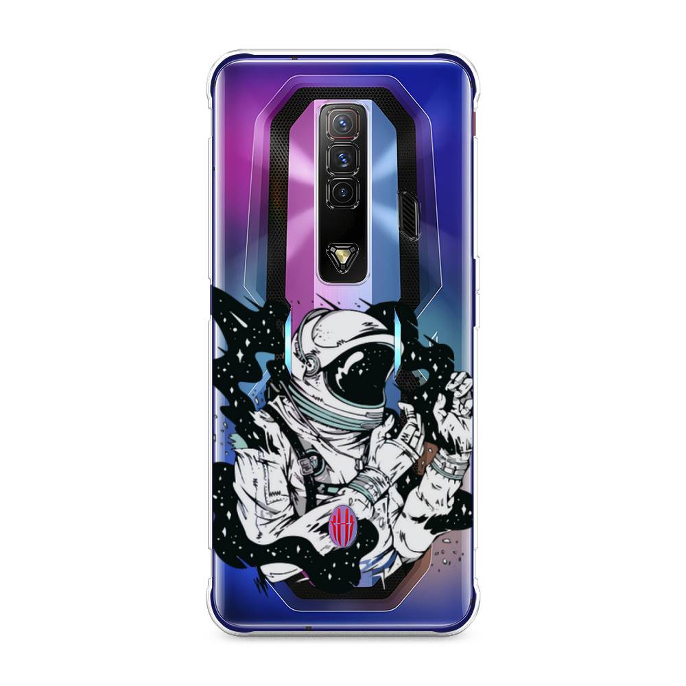 

Чехол Awog на ZTE Nubia Red Magic 7 / ЗТЕ Нубиа Ред Мэджик 7 "Космонавт арт", Разноцветный, 135950-7