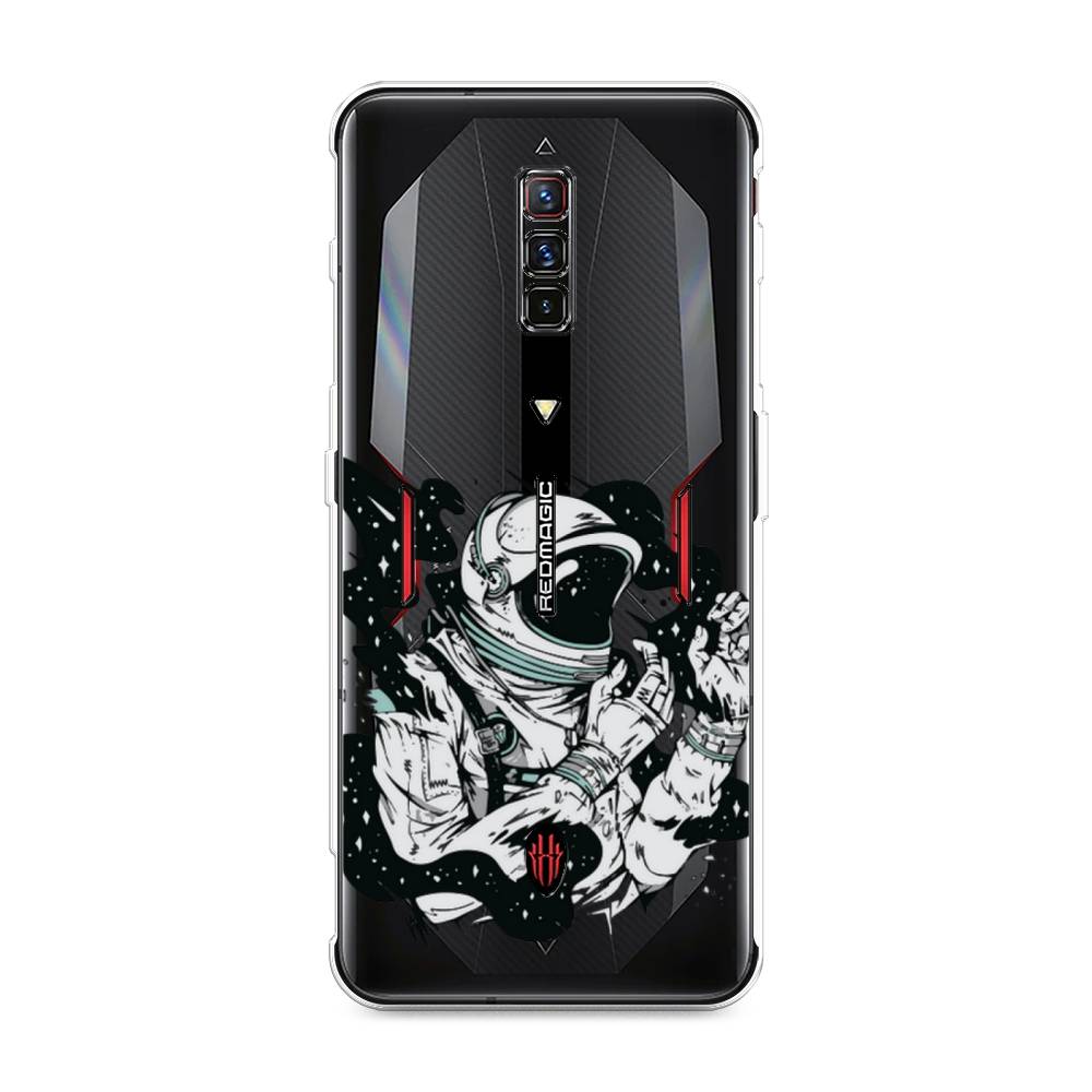 

Чехол Awog на ZTE Nubia Red Magic 6 / ЗТЕ Нубиа Ред Мэджик 6 "Космонавт арт", Разноцветный, 135150-7