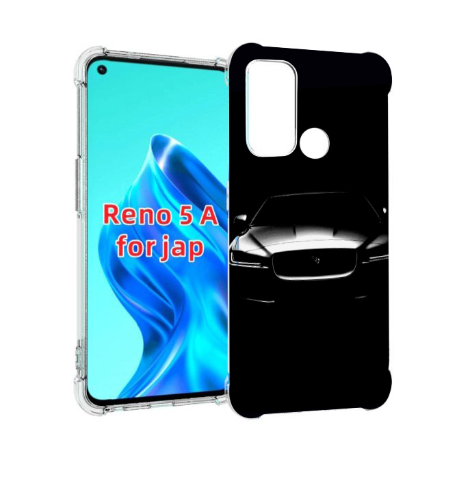 

Чехол MyPads jaguar ягуар 1 для Oppo Reno 5A, Прозрачный, Tocco