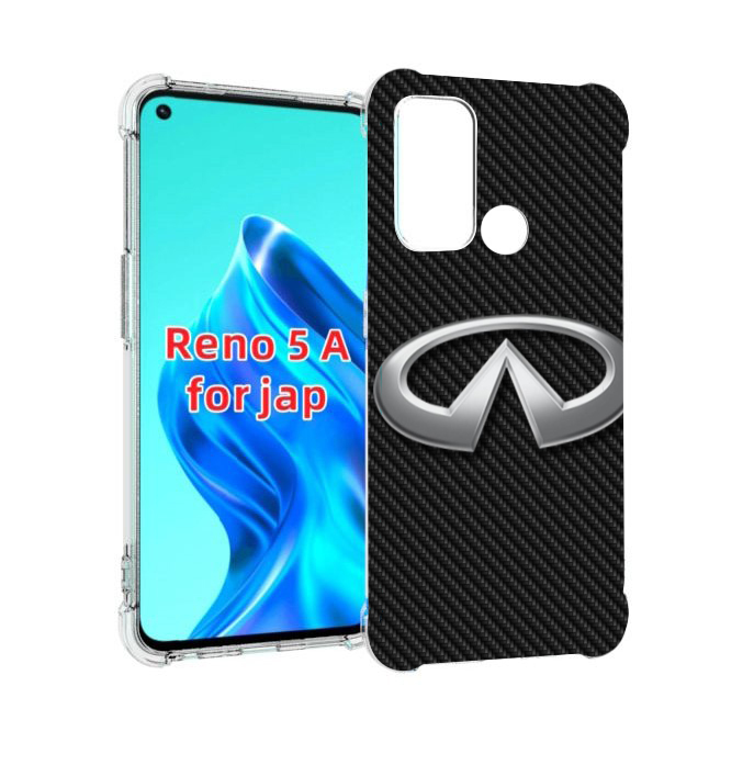 

Чехол MyPads infiniti-инфинити-2 мужской для Oppo Reno 5A, Прозрачный, Tocco