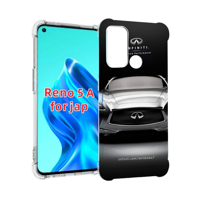 

Чехол MyPads infiniti-1 для Oppo Reno 5A, Прозрачный, Tocco