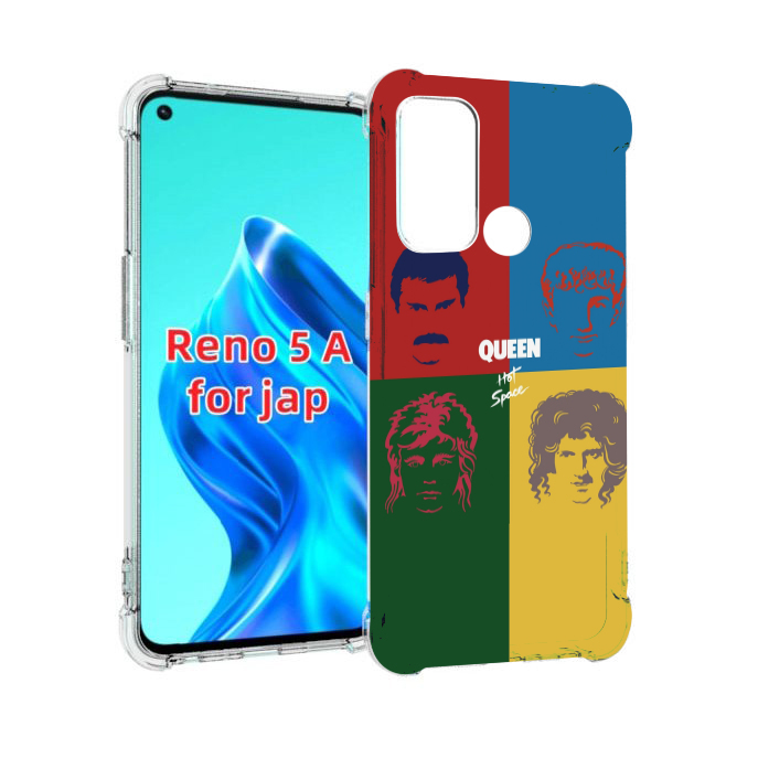 

Чехол MyPads hot space queen альбом для Oppo Reno 5A, Прозрачный, Tocco