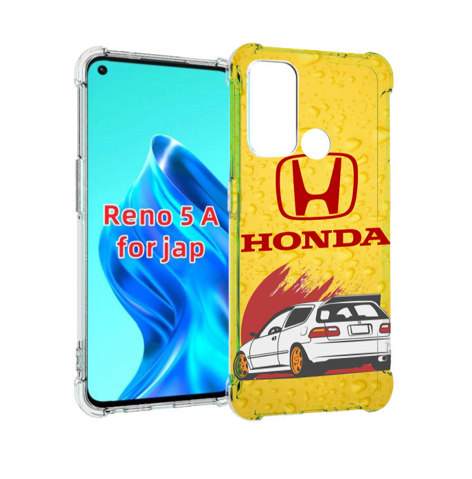 

Чехол MyPads honda-motor для Oppo Reno 5A, Прозрачный, Tocco
