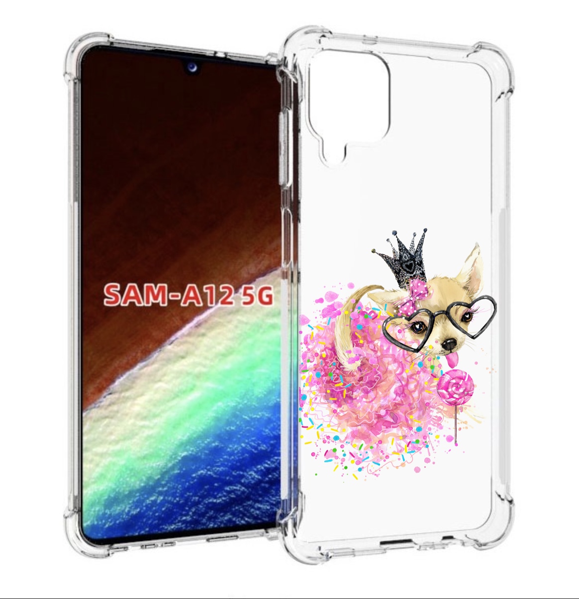 

Чехол MyPads сладкая принцесса для Samsung Galaxy A12 (SM-A125F) 2020/21, Прозрачный, Tocco