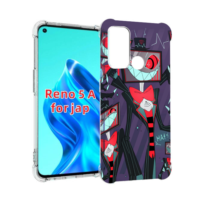 

Чехол MyPads hazbin hotel для Oppo Reno 5A, Прозрачный, Tocco