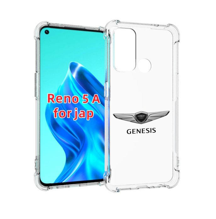

Чехол MyPads genesis-3 мужской для Oppo Reno 5A, Прозрачный, Tocco