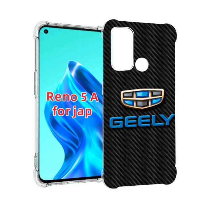 

Чехол MyPads geely джили 1 для Oppo Reno 5A, Прозрачный, Tocco
