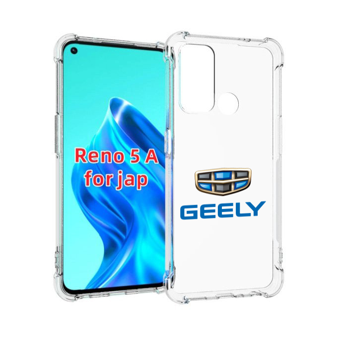 

Чехол MyPads geele 3 для Oppo Reno 5A, Прозрачный, Tocco