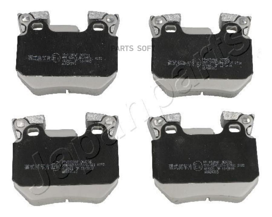 

Колодки тормозные BMW E81/E82/E87/E88/E90/E91/E93 спорт.пакет задние JAPANPARTS PP-0120AF