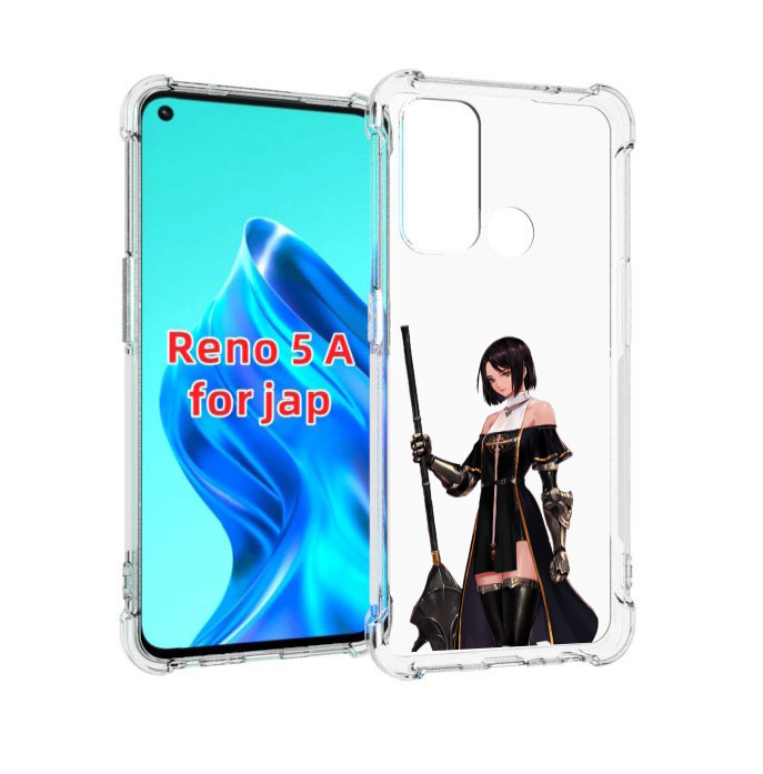 

Чехол MyPads dungeon-fighter для Oppo Reno 5A, Прозрачный, Tocco