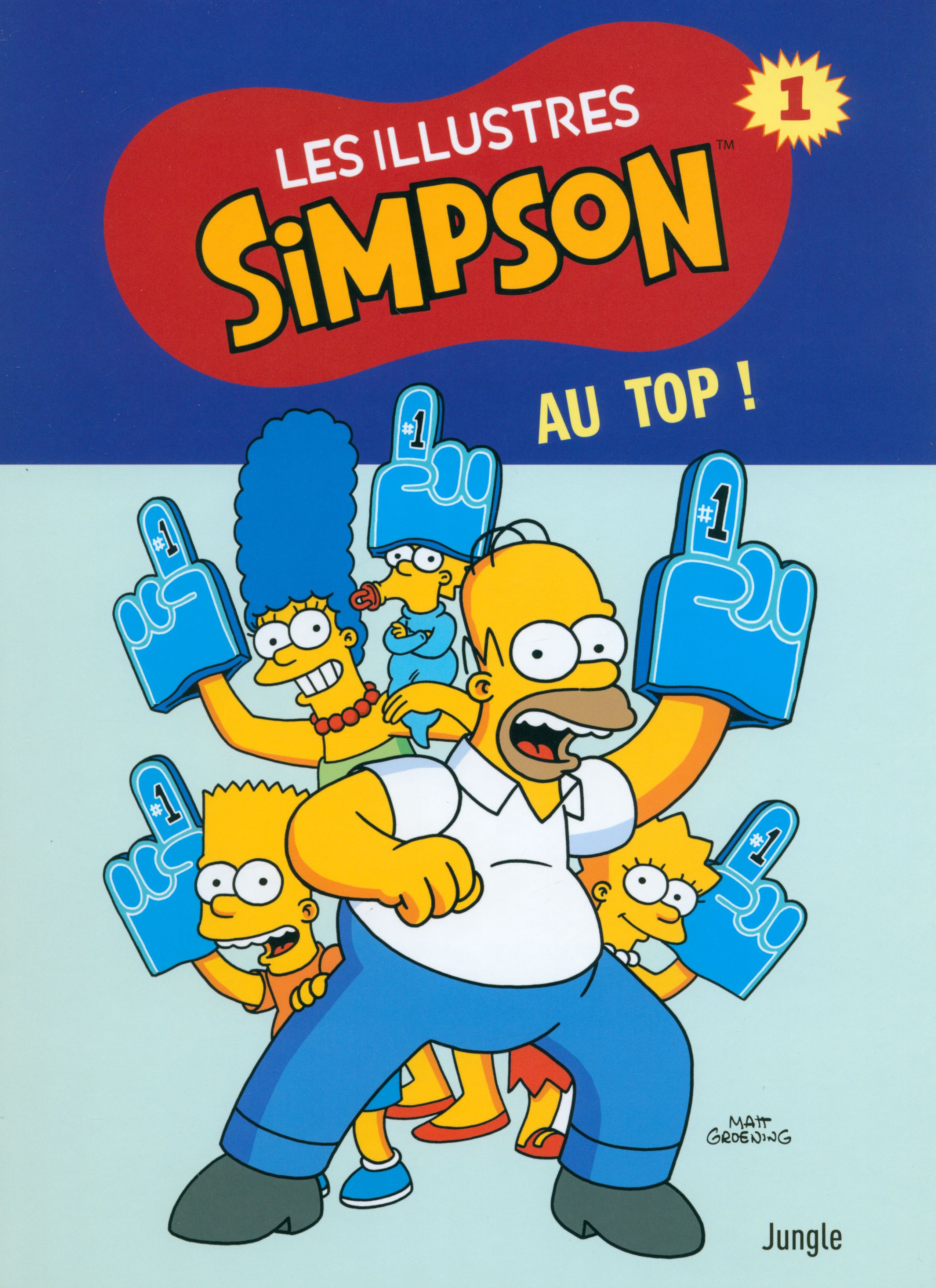 

Les illustres Simpson Tome 1 Au top !