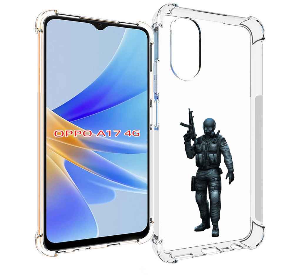 

Чехол MyPads crossfire для OPPO A17, Прозрачный, Tocco