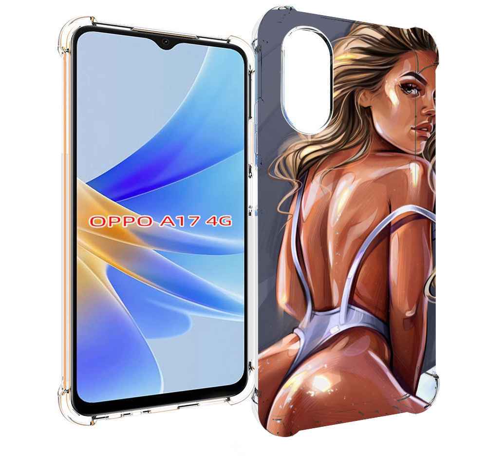 

Чехол MyPads craigos-art для OPPO A17, Прозрачный, Tocco