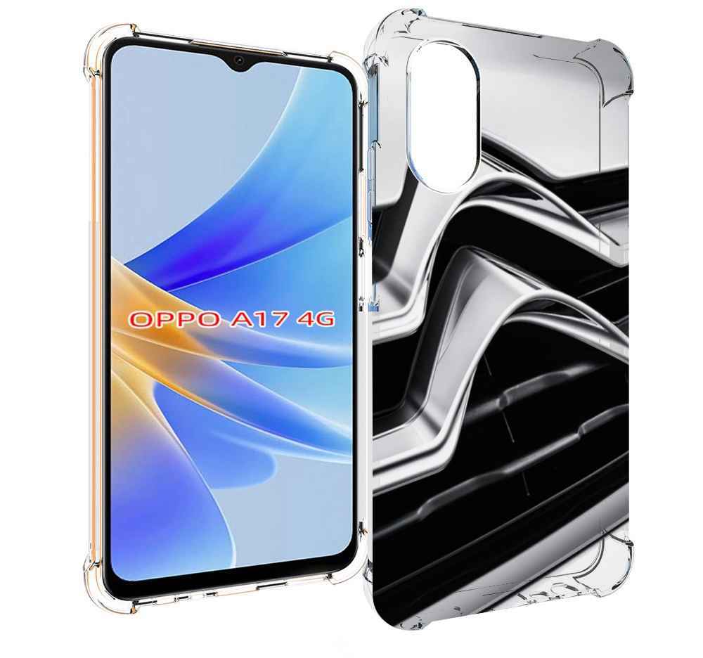 

Чехол MyPads citroen мужской для OPPO A17, Прозрачный, Tocco