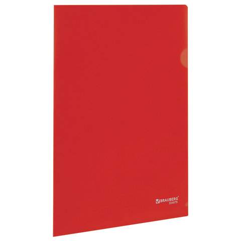 

Папка-уголок Brauberg 224879, 20 штук, Красный