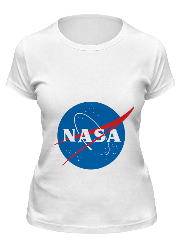 

Футболка женская Printio Свитшот nasa белая S, Белый, Свитшот nasa