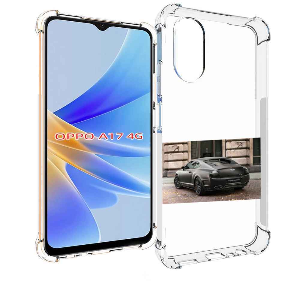 

Чехол MyPads bentley 1 мужской для OPPO A17, Прозрачный, Tocco