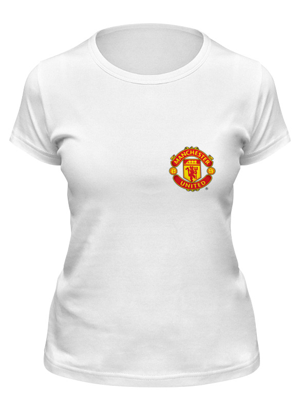 

Футболка женская Printio Manchester united белая S, Белый, Manchester united