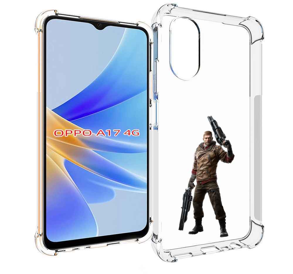 

Чехол MyPads Wolfenstein для OPPO A17, Прозрачный, Tocco