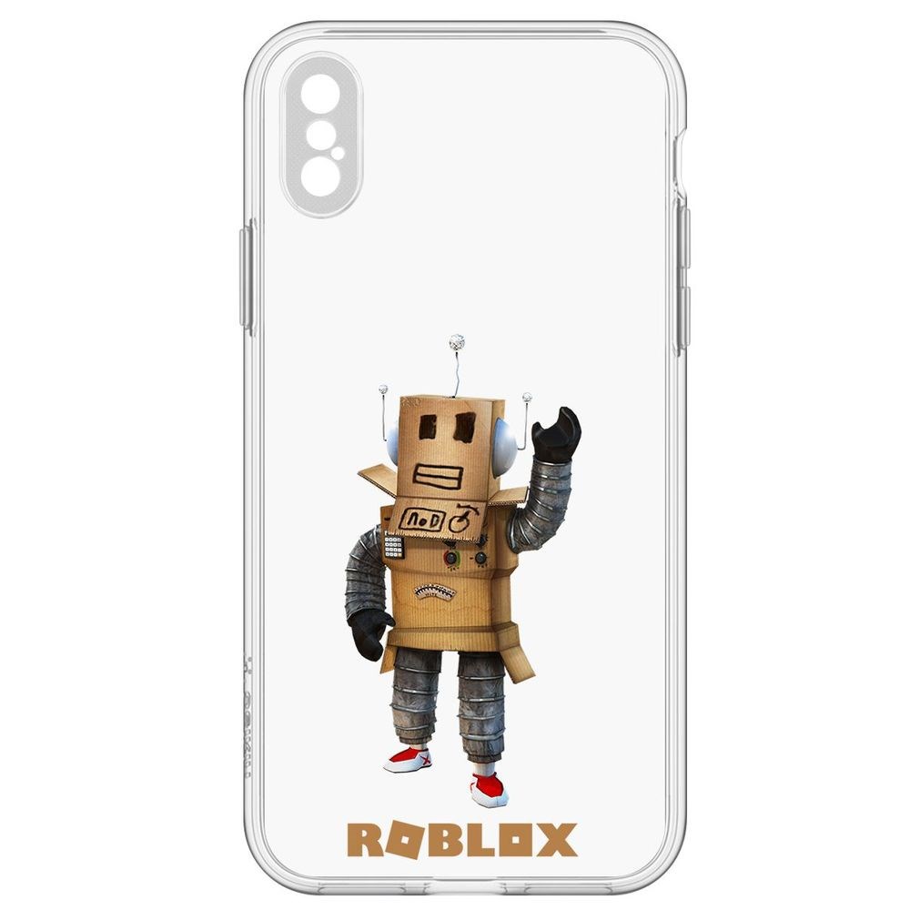 

Чехол-накладка Roblox-Мистер Робот для iPhone X, Прозрачный