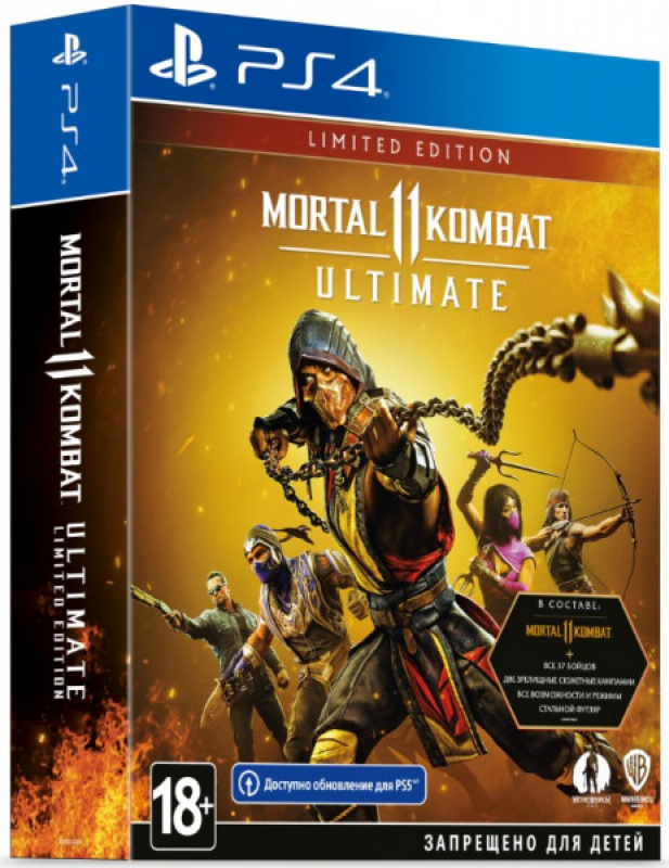 

Игра Mortal Kombat 11 Ultimate Limited Edition для PlayStation 4, Mortal Kombat 11
