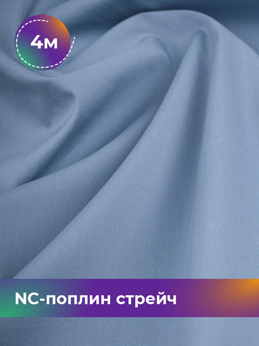 

Ткань NC-поплин стрейч Shilla, отрез 4 м * 150 см, голубой 010, 9458714