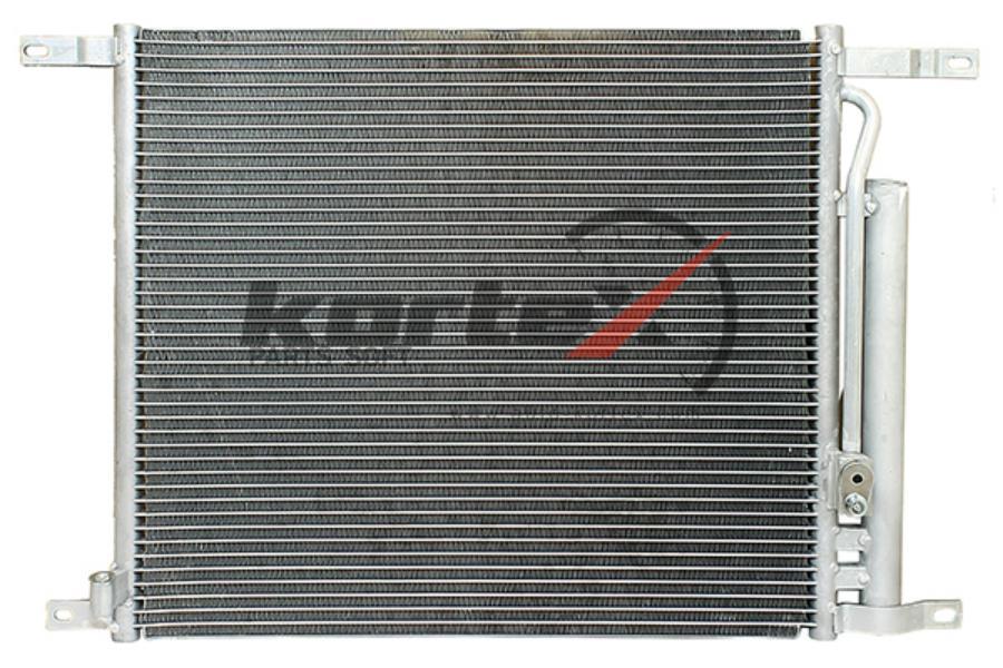KORTEX KRD2007 Радиатор кондиционера CHEVROLET AVEO T255 08- 1шт