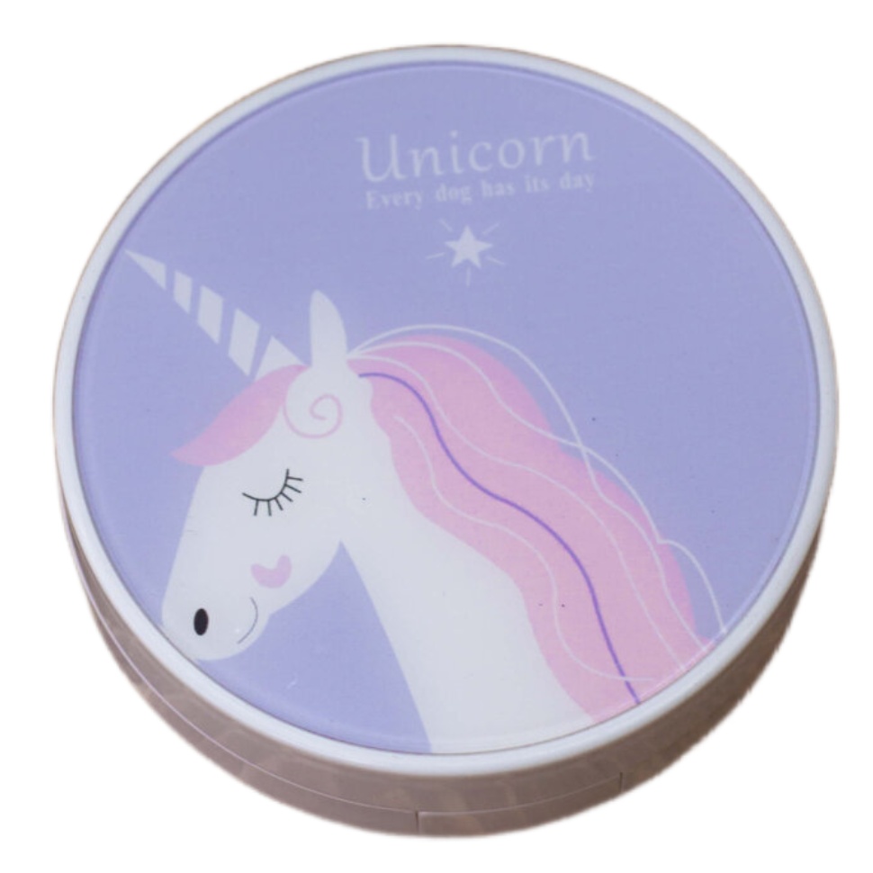 

Контейнер для линз Unicorn синий, Фиолетовый, Unicorn