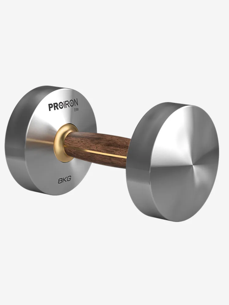 

Гантель PROIRON 8 кг сталь и орех, PRO-SO
