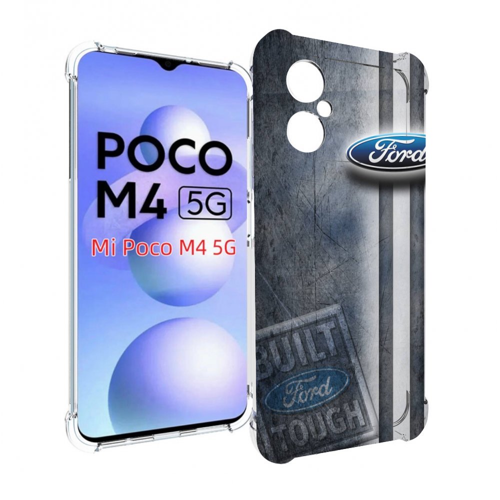 

Чехол Mypads Ford 2 Для Poco M4 5G, Прозрачный, Tocco