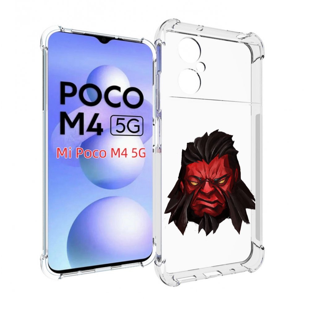 

Чехол MyPads dota-2-axe для Xiaomi Poco M4 5G, Прозрачный, Tocco